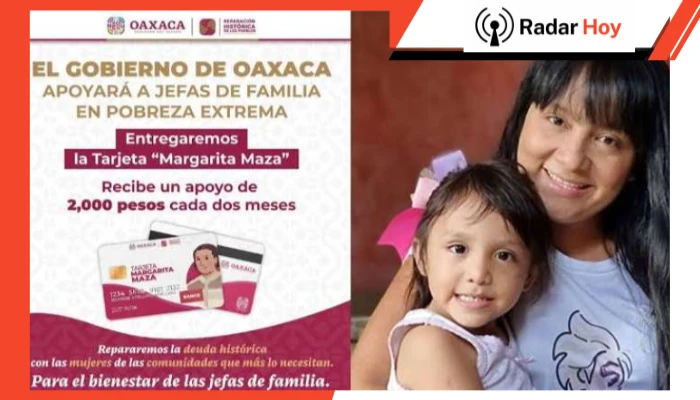 Tarjeta Margarita Maza 2026: Requisitos y cómo registrarse paso a paso para jefas de familia